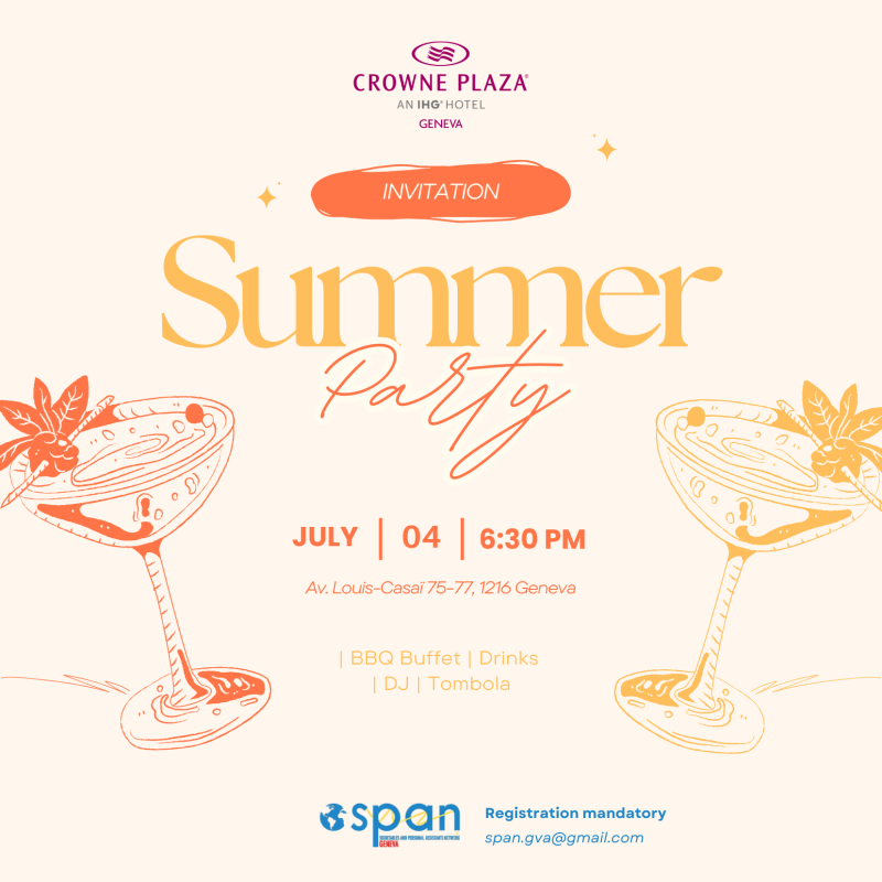 4 July 2024 – SUMMER PARTY – CROWNE PLAZA